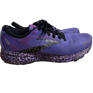 Brooks Ghost 14 Women’s Sz 10.5 B Run Wild Electric Cheetah Purple Running